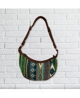 Bolso Boho Artesanal con Diseños Geométricos