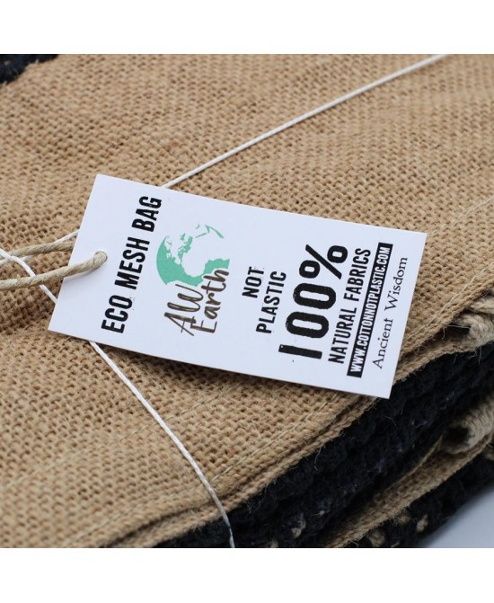 Bolsa de malla ecológica de yute