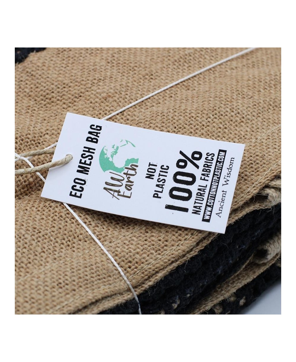 Bolsa de malla ecológica de yute