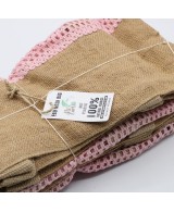 Bolsa de malla ecológica de yute