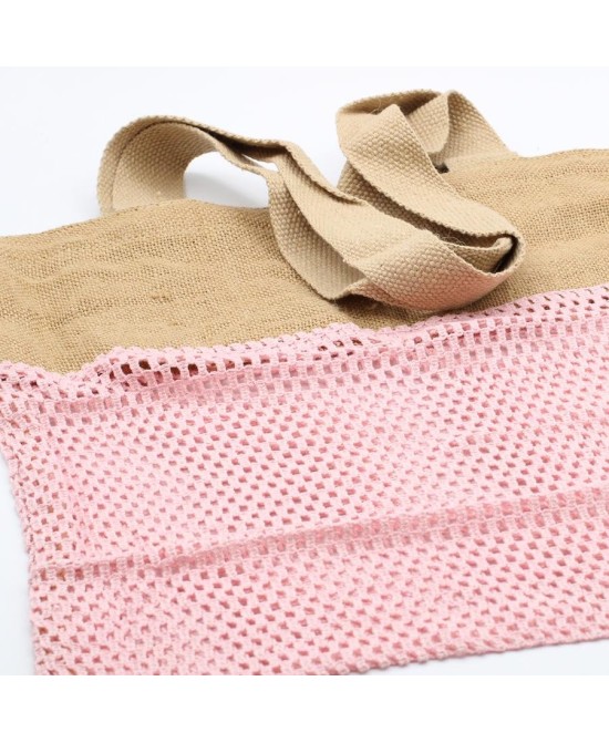 Bolsa de malla ecológica de yute