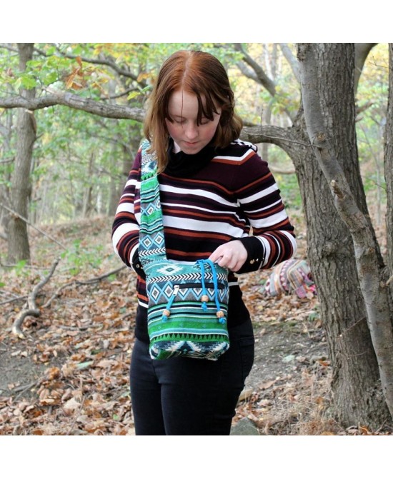 Bolso casual de inspiración tribal para uso diario