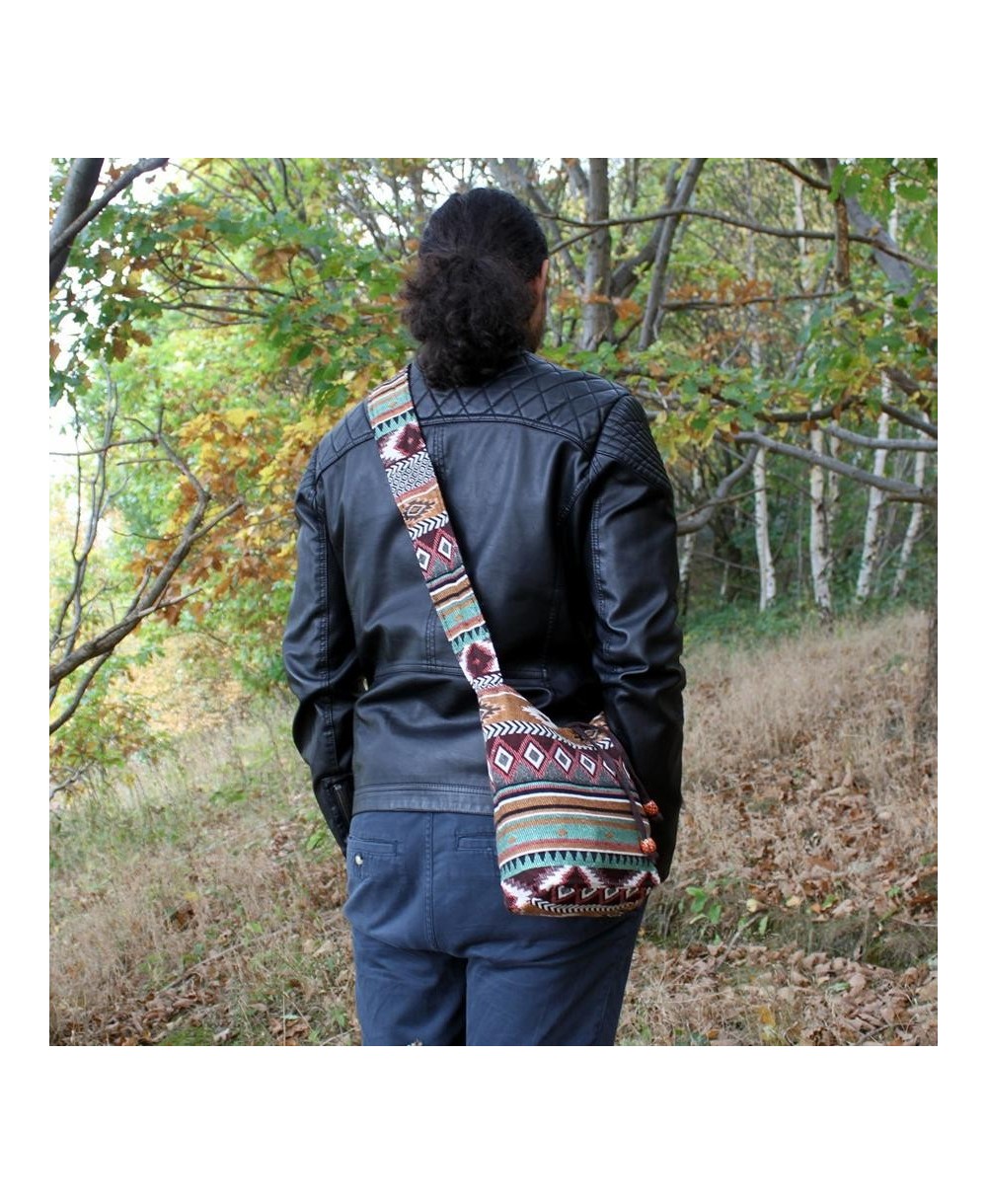 Bolso casual de inspiración tribal para uso diario