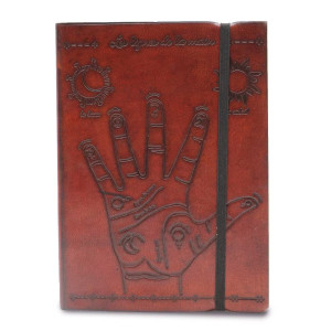 Cuaderno quiromancia líneas de la mano portada Jessimistica