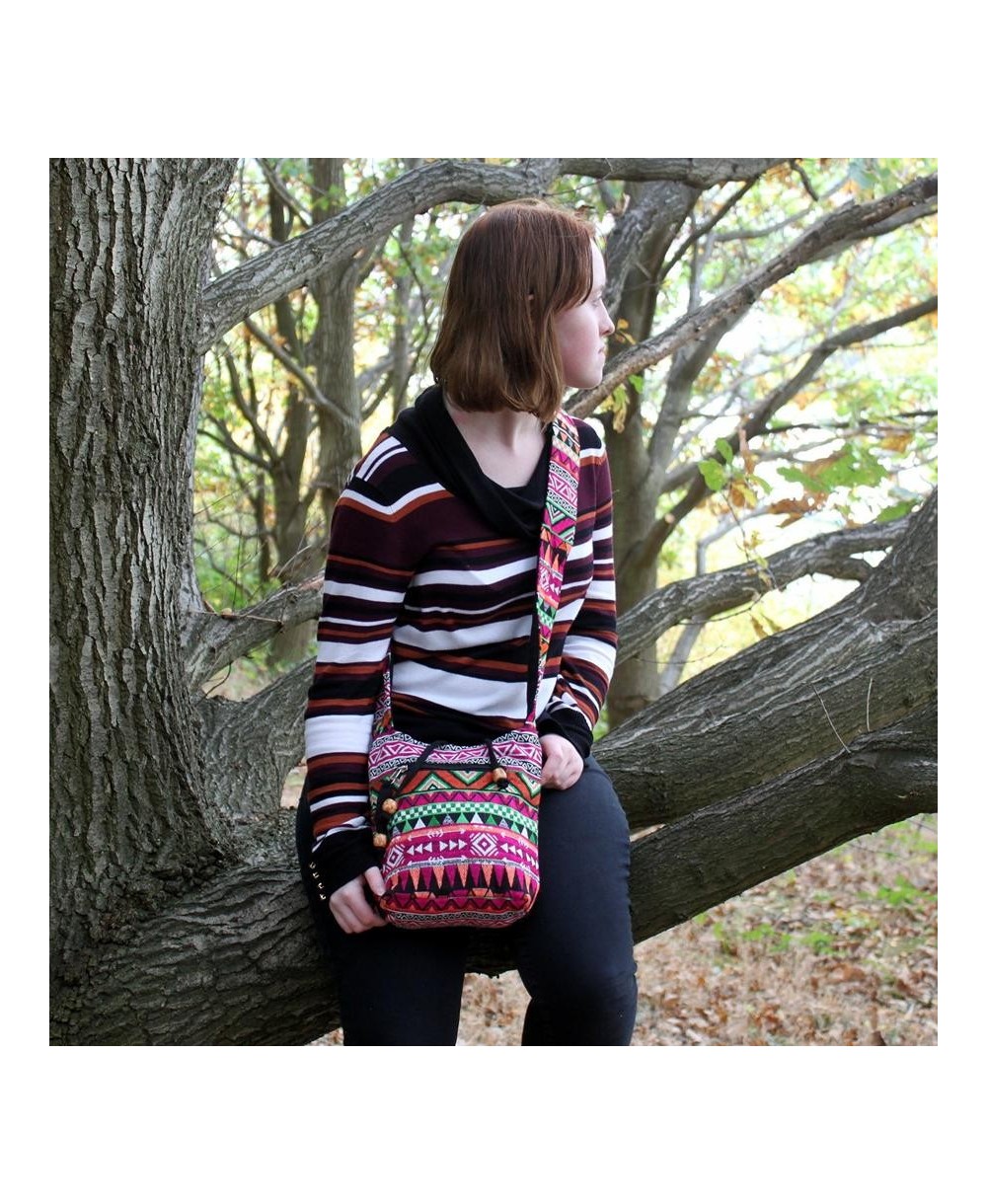Bolso casual de inspiración tribal para uso diario