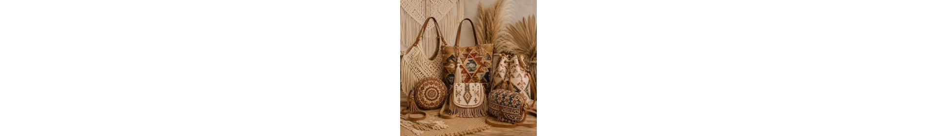Bolsos boho y étnicos artesanales