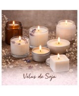 Velas de Cera de Soja