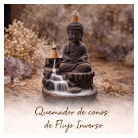 Quemador de conos de flujo inverso