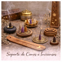 Soportes para conos e inciensos prácticos