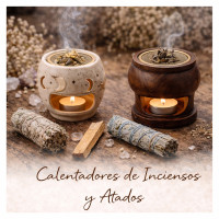 Calentadores de inciensos y atados