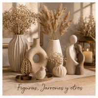 Figuras, Jarrones y Decoración para el Hogar