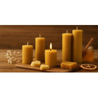Velas de Cera de Abeja Naturales y Artesanales | Jessimistica