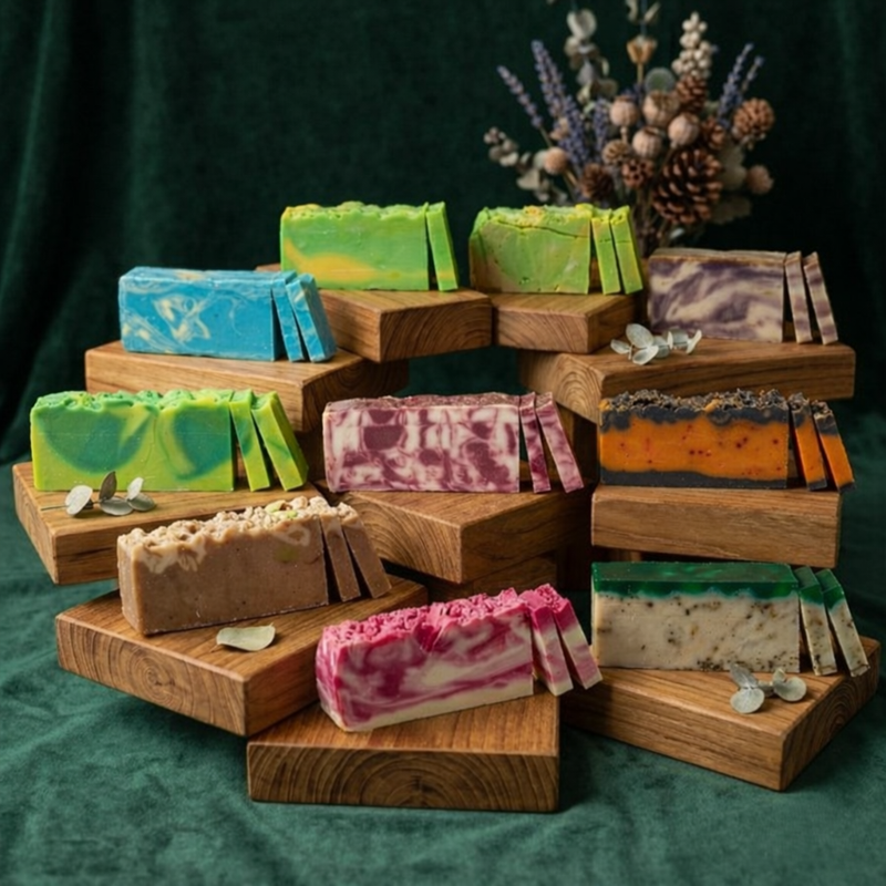 Jabón artesanal en barra: cuidado natural para la piel
