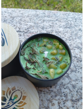 Vela Eucalipto y Menta | Frescura, Pureza y Energía – Jessimistica