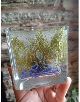 Vela de Gel Bosque Verde Artesanal | Jessimistica