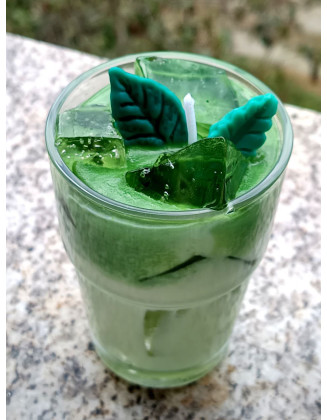 Vela Refresco con Hielo Limón artesanal | Jessimistica