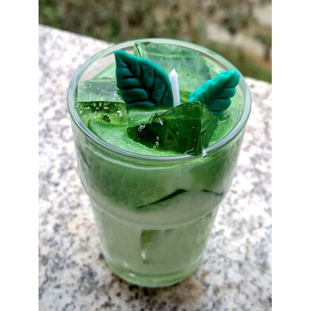 Vela Refresco con Hielo Limón artesanal | Jessimistica