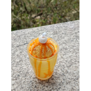 Vela artesanal Sorbete de Naranja | Hecha a mano Jessimística